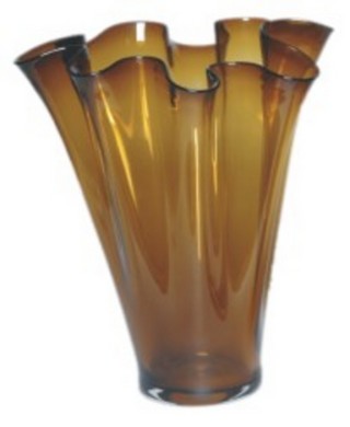 Waaiervaas amber