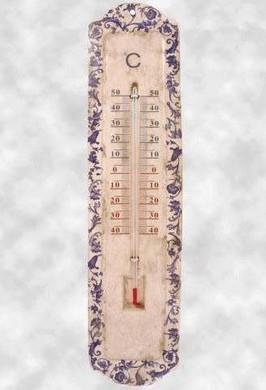 Thermometer aged ceramic - Esschert Design