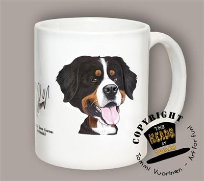 Berner Sennen honden mok