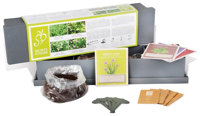 Keuken kruiden plantenrek Secrets du Potager