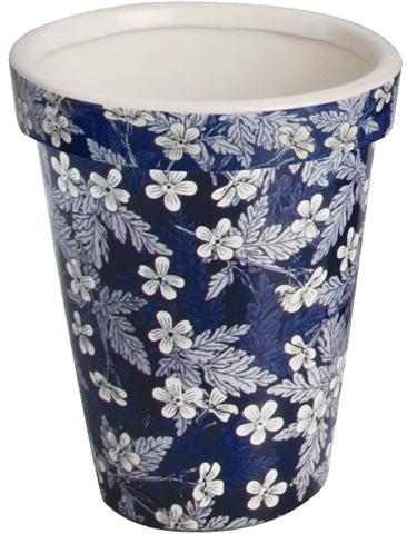 Long tom bloempot Blue Blossom / Esschert Design