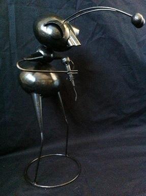 Muziek mier zanger Michael 40 cm