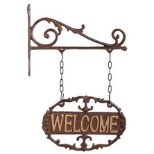 Welcome uithangbord