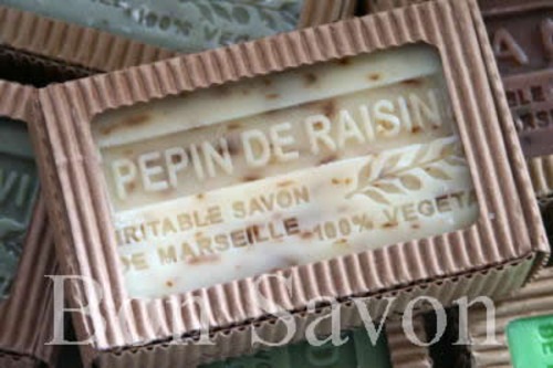 Savon parfumee 125 gr. Huile pepin raisin Savon parfumee 125 gr. Huile pepin raisin