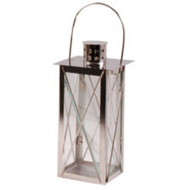 Lantaarn rvs 25 cm - Esschert Design