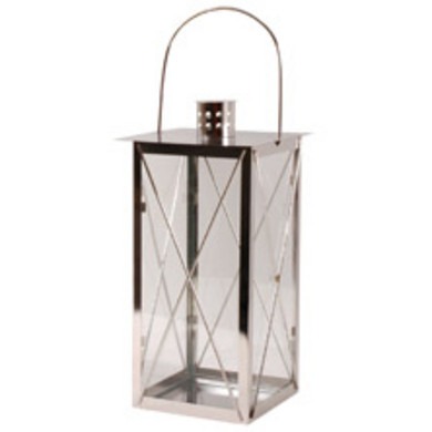 Lantaarn rvs 35 cm - Esschert Design