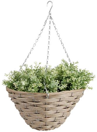 Artificial hanging basket groot Esschert Design