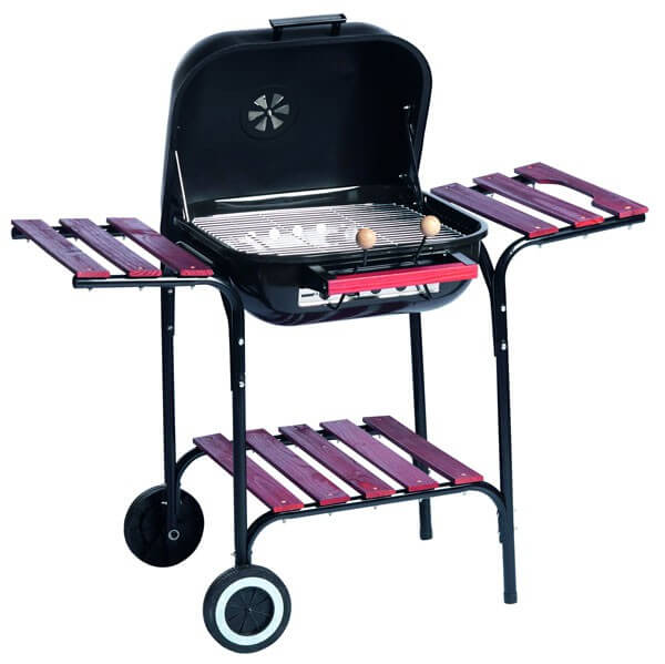BBQ collection rechthoekig verrijdbare barbecue