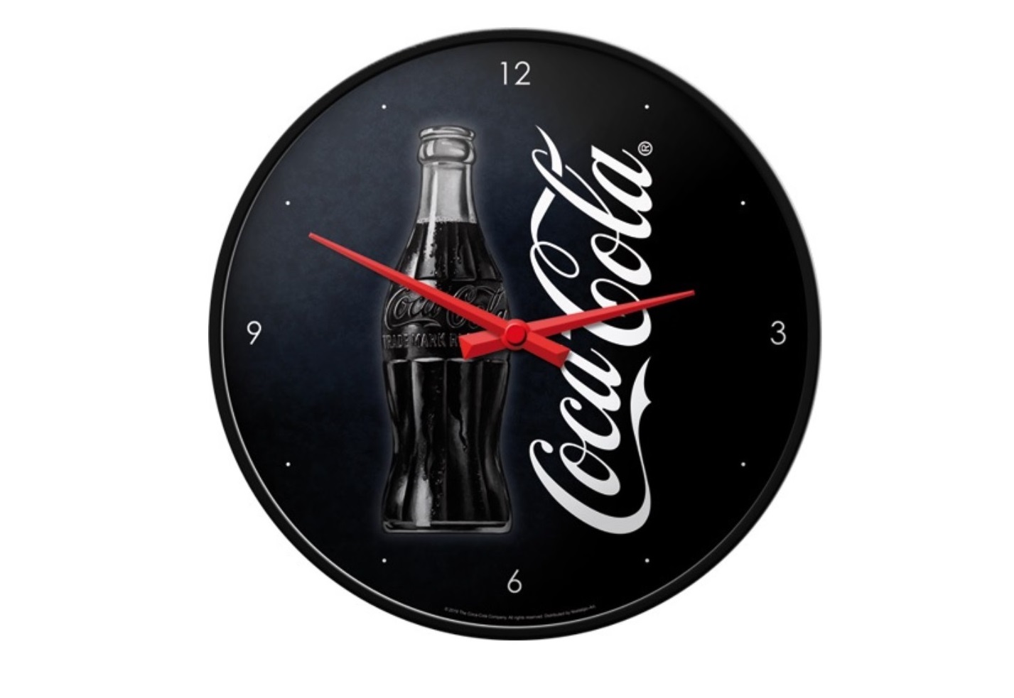 Wandklok Coca-Cola Delicious en Refreshing