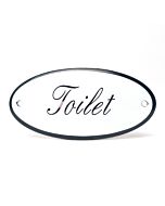 Deurbordje gebold Toilet