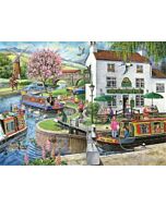 Legpuzzel By the canal 1000 stukjes