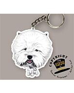 Sleutelhanger West Highland White Terrier