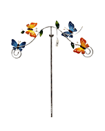 Tuinsteker Vlinder op een stok