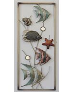 Wanddecoratie frame Maanvissen kopen