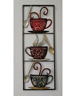 Wanddecoratie frame koffie en thee