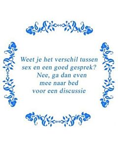 Weet jij het verschil .... / delfts Blauw