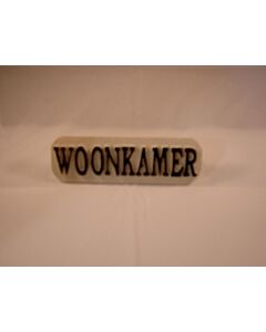 Deurbordje woonkamer