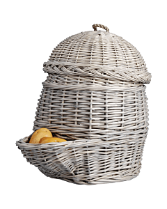 Aardappelmand open