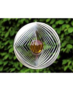 Wind spinner cirkel ruit cirkel met 50 mm kogel