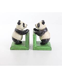 Boekensteun Panda van gietijzer