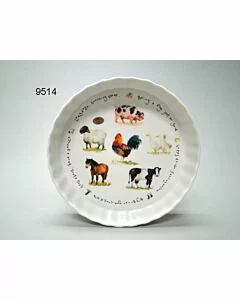 Boerderij dieren Ovenschaal / Leonardo serviezen