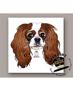 Cavalier King Charles Spaniel tegeltje