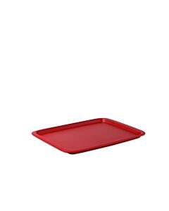 Dienblad rechthoekig Luna rood / Rosti mepal
