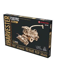 Eco Wood Art (EWA) 3D Houten Puzzel Oogstmachine