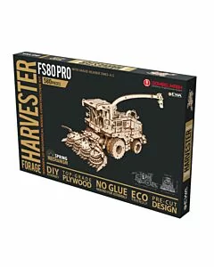 Eco Wood Art (EWA) 3D Houten Puzzel Oogstmachine