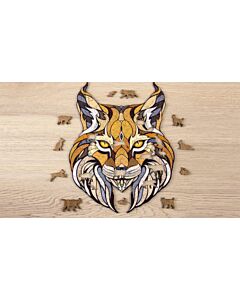 Eco Wood Art Houten Puzzel Lynnx