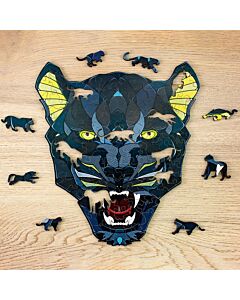 Eco Wood Art Houten Puzzel Panter