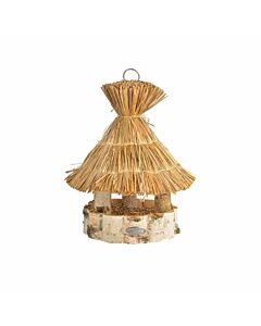 Hangend voederhuis rond berken / Esschert Design