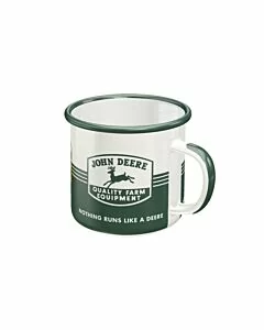 John Deere farm emaille mok 