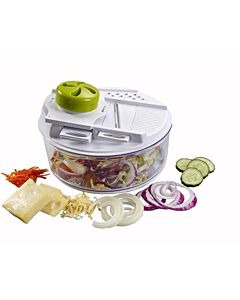 Keukenrasp met schaal