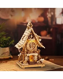Robotime 3D Houten Puzzel Cuckoo Clock