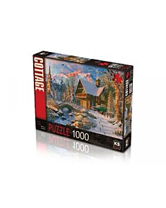 Prachtige puzzel winter vakantie 