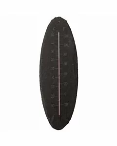 Leisteen thermometer ovaal gr. / Outhings