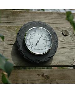 Thermometer rond leisteen / Outhings