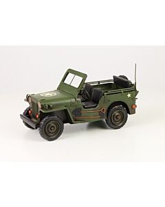 Miniatuurmodel Tin Leger Jeep