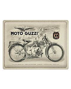 Moto Guzzi 100 years anniversary wandbord