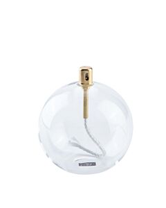 olielamp 11 cm diameter helder glas