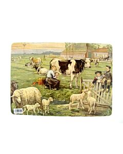 Placemat Ot en Sien bij de schapen