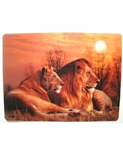 Placemats met Leeuw in 3D