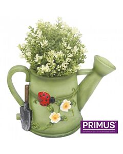 Plantenbak bloemengieter groen als ornament