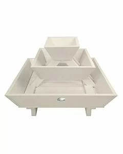 Plantenpiramide wit / Esschert Design