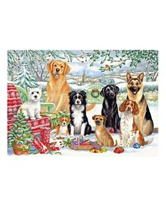 Legpuzzel Honden waiting patiently