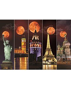 Art puzzel Blood Moon 1500 stukjes