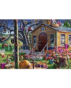 Verpakking Puzzel Lonely house 1000 stukjes