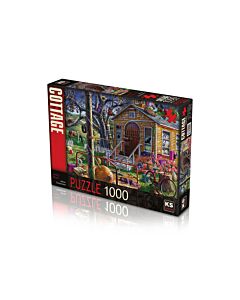 Verpakking Puzzel Lonely house 1000 stukjes