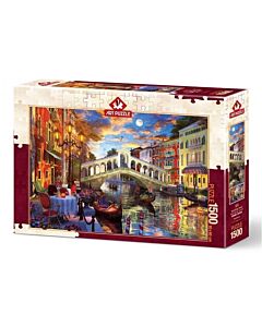 Puzzel Rialto Bridge Venice 1500 stukjes